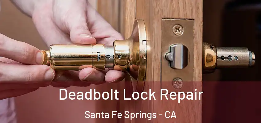  Deadbolt Lock Repair Santa Fe Springs - CA