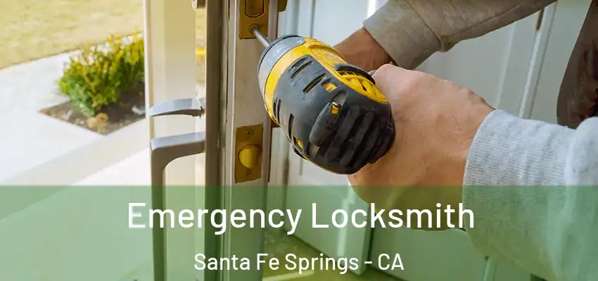  Emergency Locksmith Santa Fe Springs - CA
