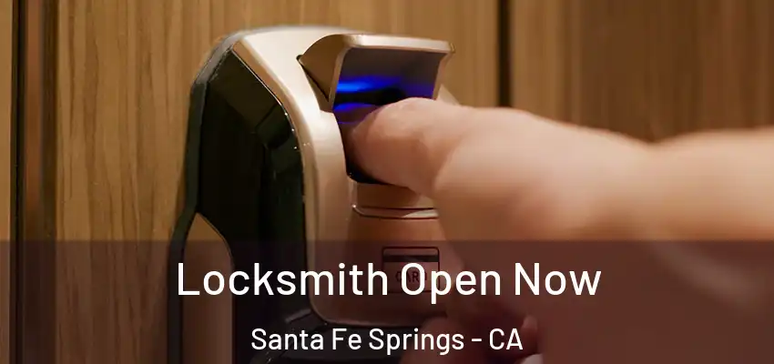 Locksmith Open Now Santa Fe Springs - CA